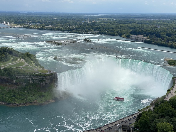 Niagara From Above Print