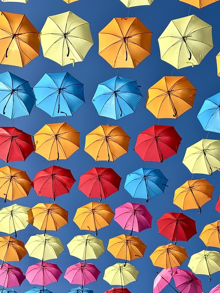 Umbrella Sky Print