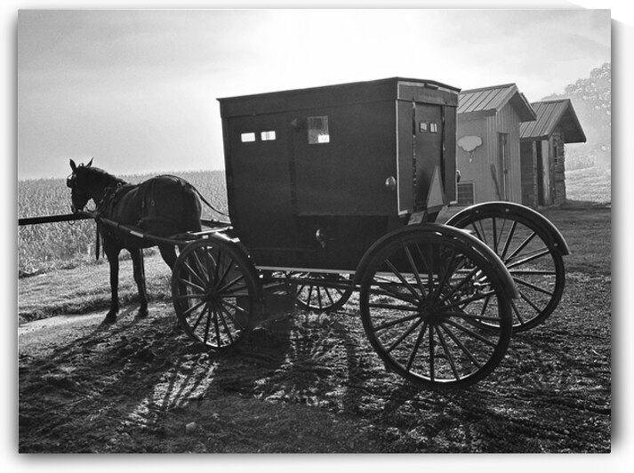 Sunrise in Amish Country by Bob Hudson