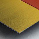 Minimalist AI Metal print