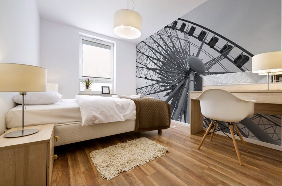 Ferris Wheel Mural print