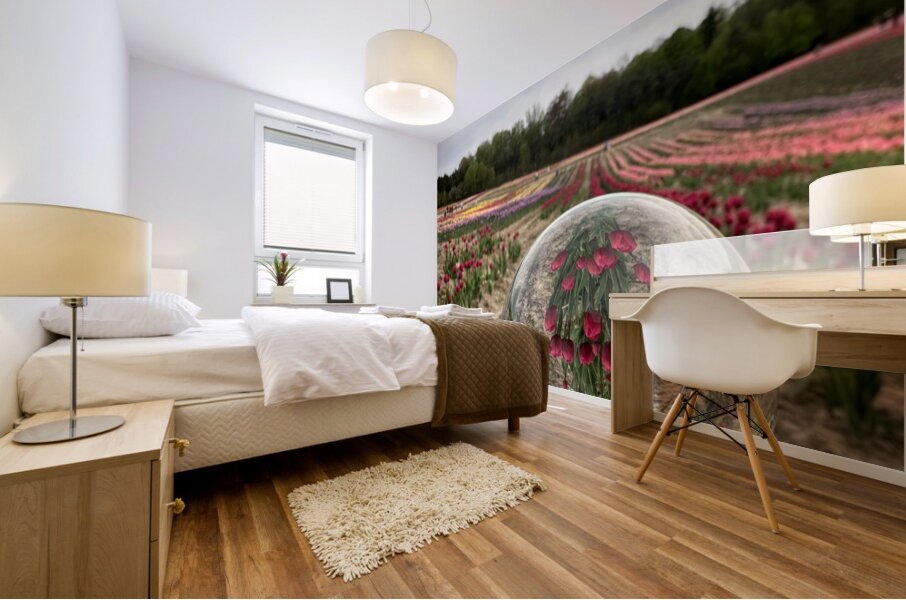 Tulip Farm Mural print