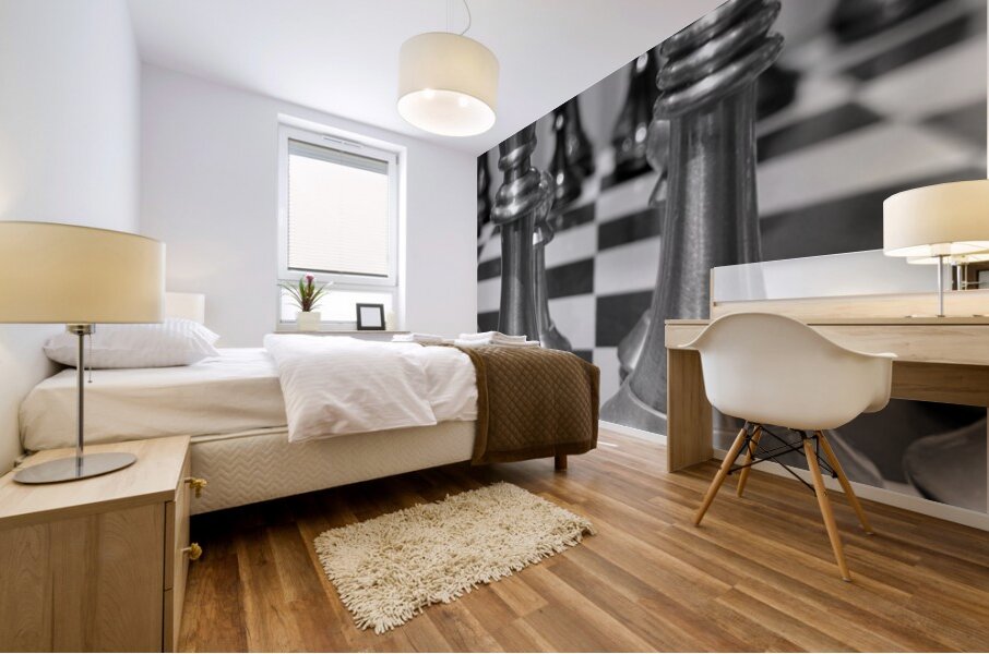 Chess Royalty Mural print