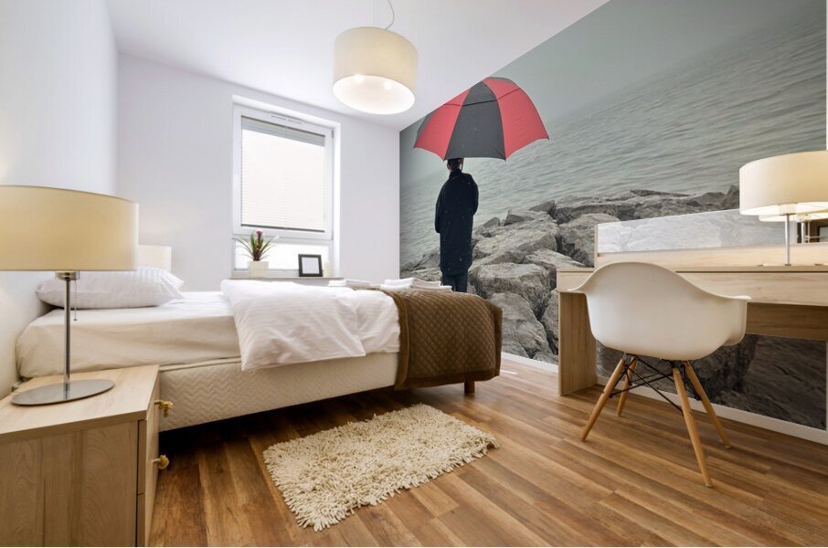 Longing for Sunshine Mural print