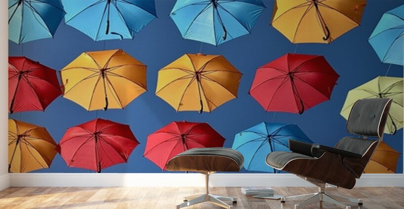 Umbrella Sky Wall Murals