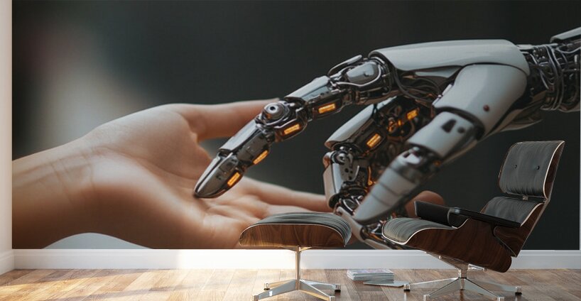 Helping Hands AI Wall Murals