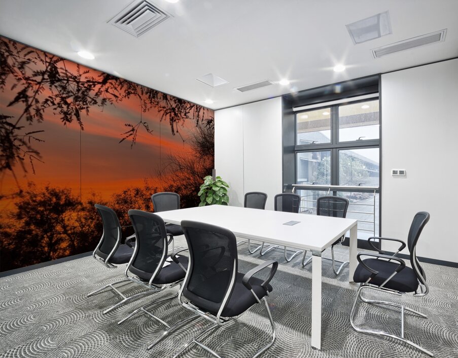 Red Sky at Night Wall Printing