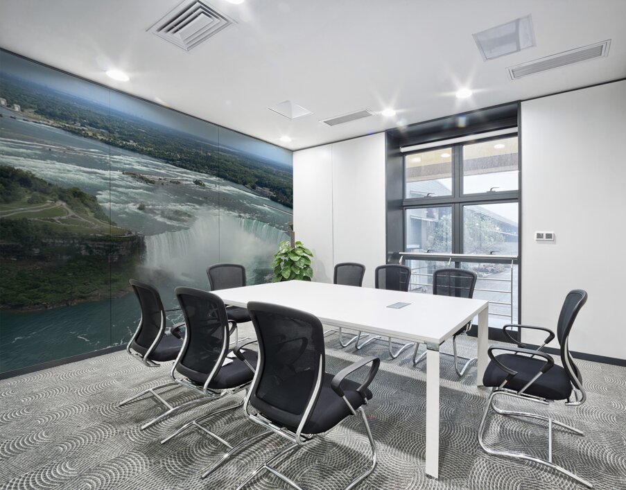 Niagara From Above Wall Printing