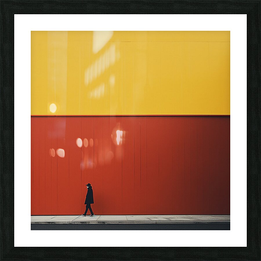 Minimalist AI Picture Frame print