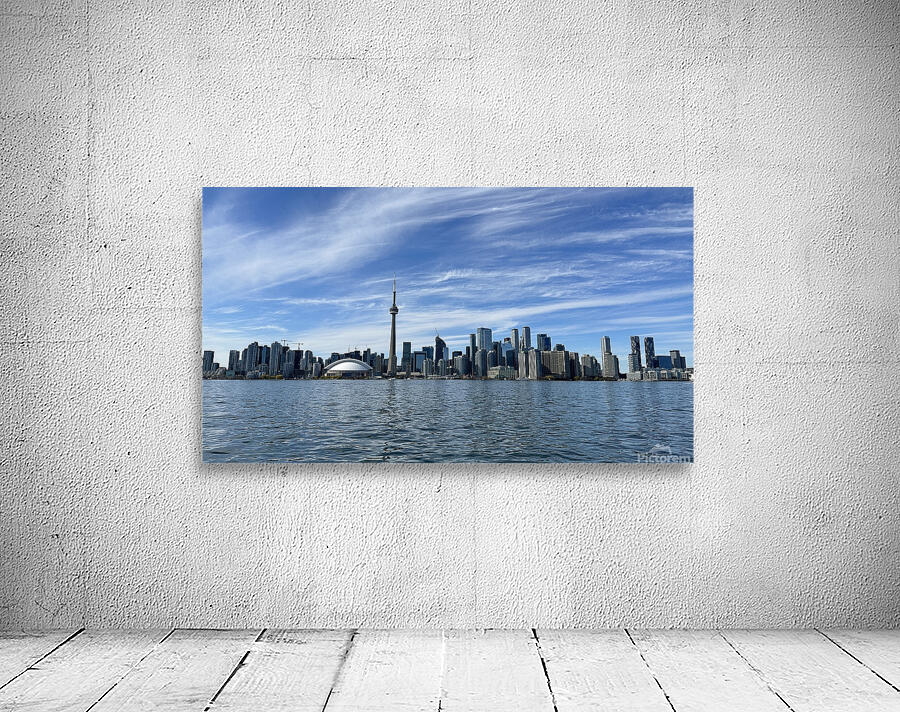 Toronto Skyline Wall Preview