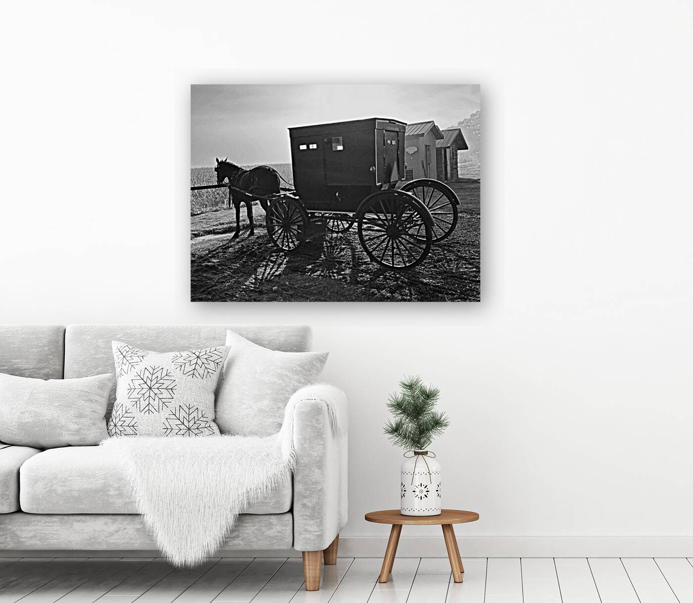 Sunrise in Amish Country Reproduction
