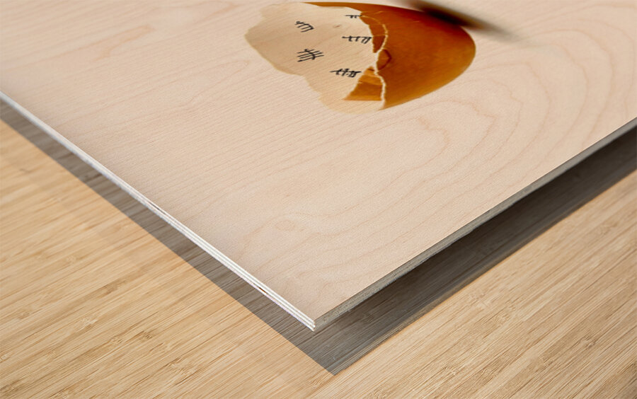 Its About Time  Wood print